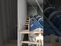 Striscia di bobina in acciaio inossidabile della serie 200/300/400/600 con bordo di fessura/borda del mulino per imballaggio